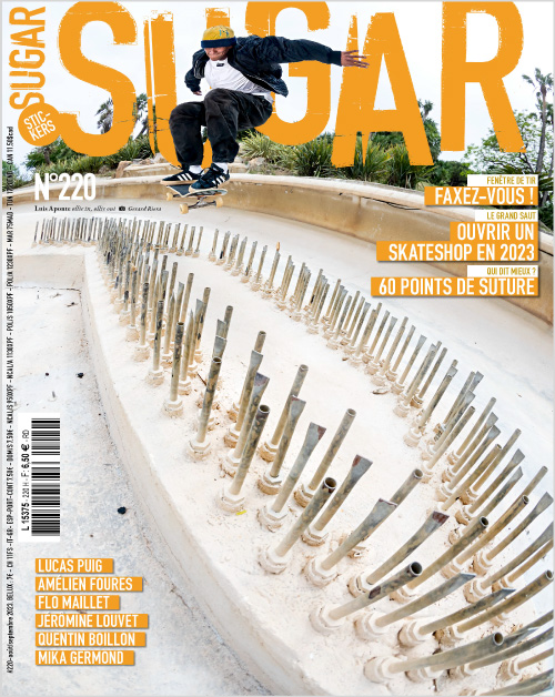 Sugar skateboard magazine 220