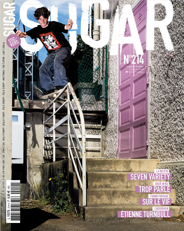 Sugar skateboard magazine 214