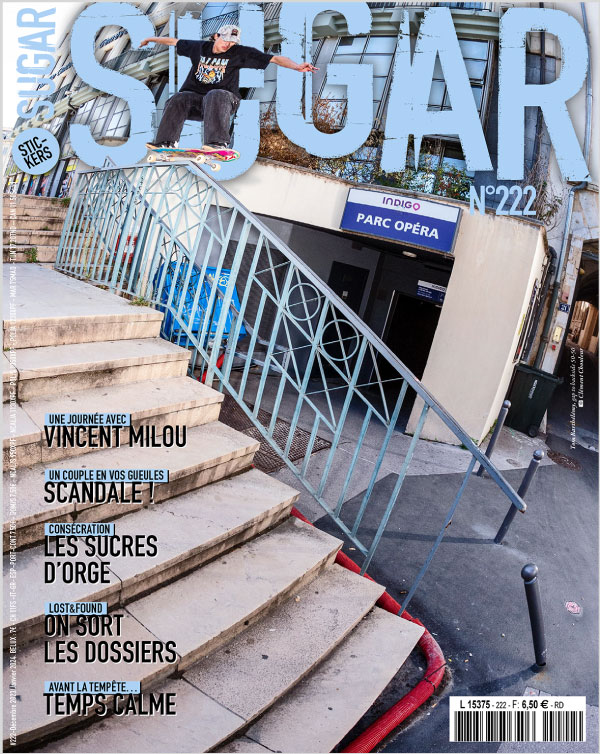 Sugar skateboard magazine 222